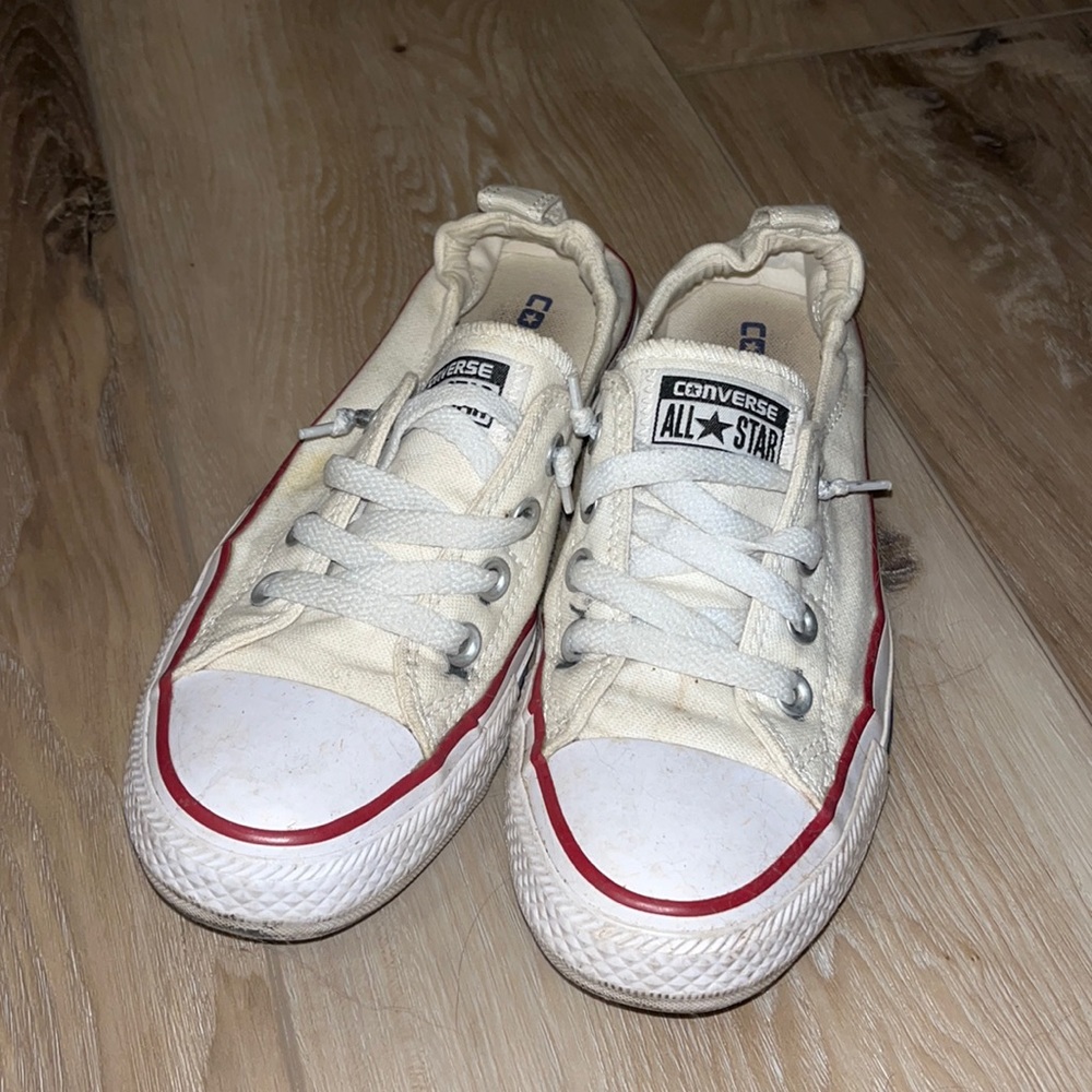 white shoreline converse